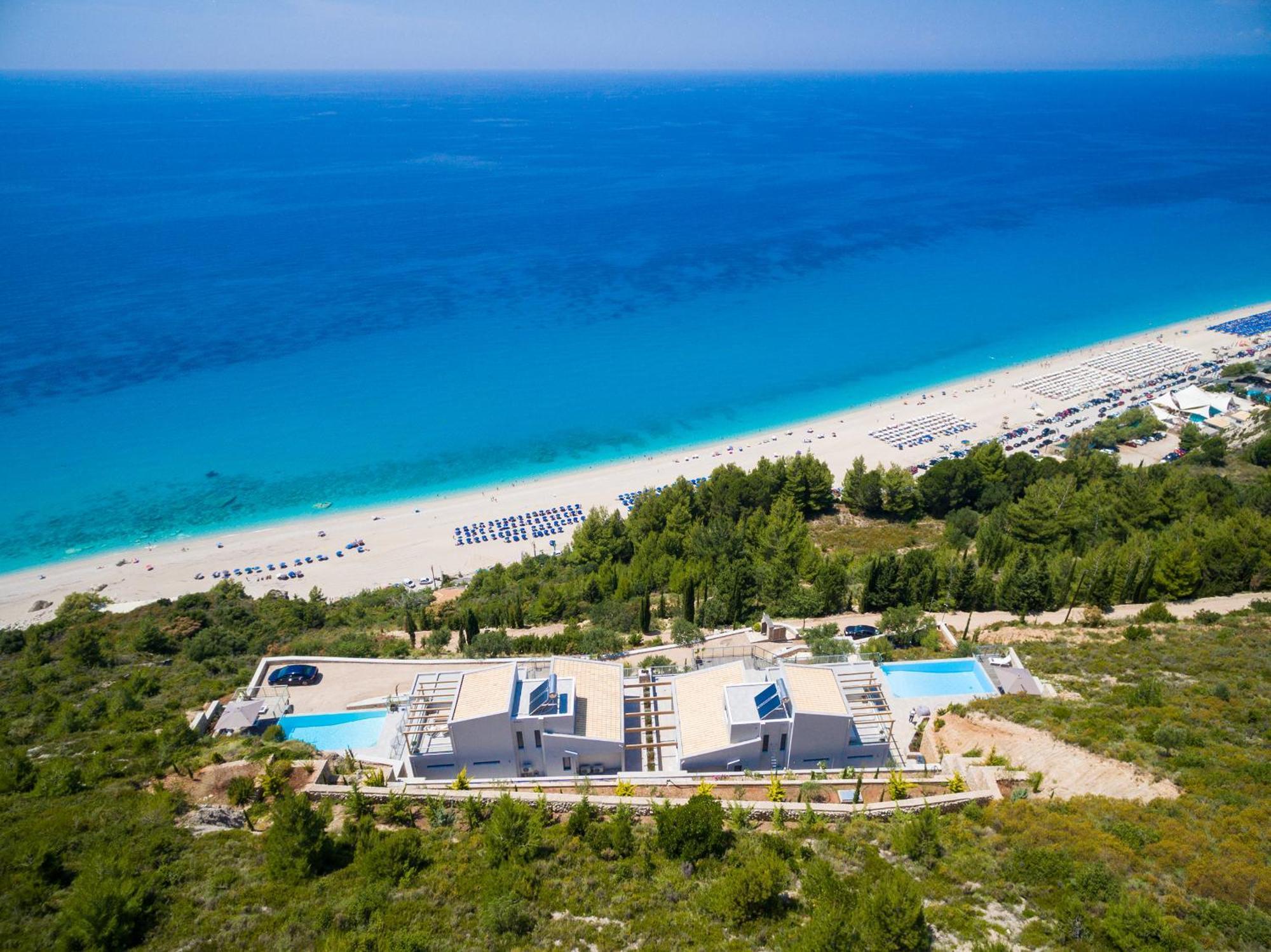 Kathisma Bay Villas - Luxury Villas- Villa Oceanos Kalamítsi Exterior foto
